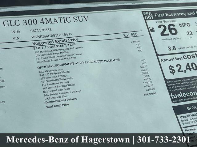 new 2026 Mercedes-Benz GLC 300 car