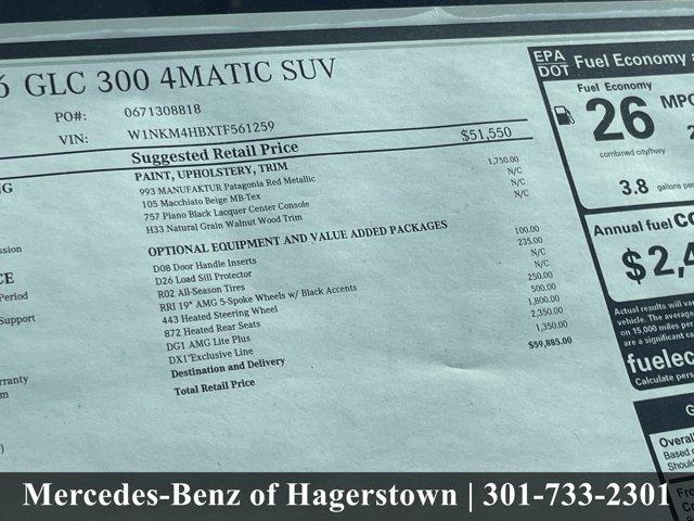 new 2026 Mercedes-Benz GLC 300 car