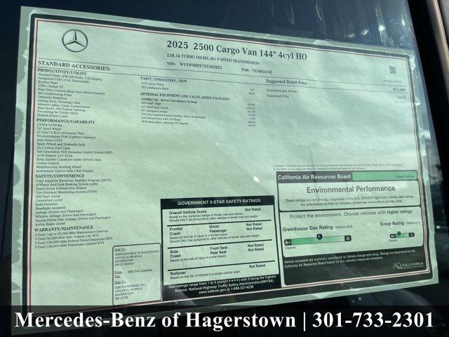 new 2025 Mercedes-Benz Sprinter 2500 car