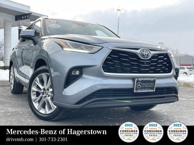 used 2021 Toyota Highlander Hybrid car, priced at $36,788