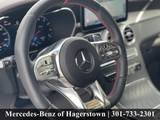 used 2022 Mercedes-Benz AMG GLC 43 car, priced at $42,387