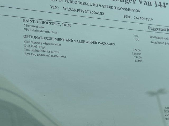 new 2026 Mercedes-Benz Sprinter 2500 car