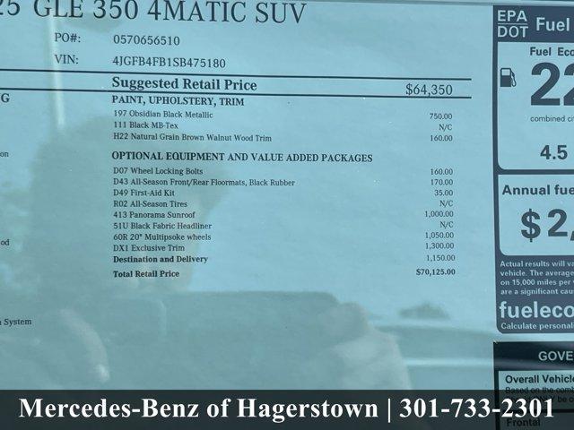 new 2025 Mercedes-Benz GLE 350 car