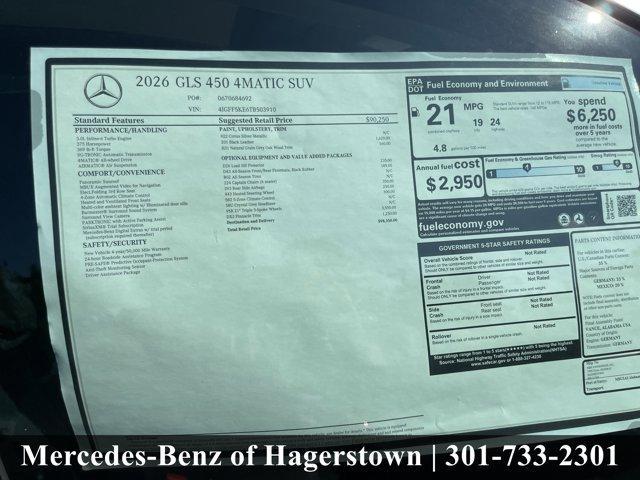 new 2026 Mercedes-Benz GLS 450 car