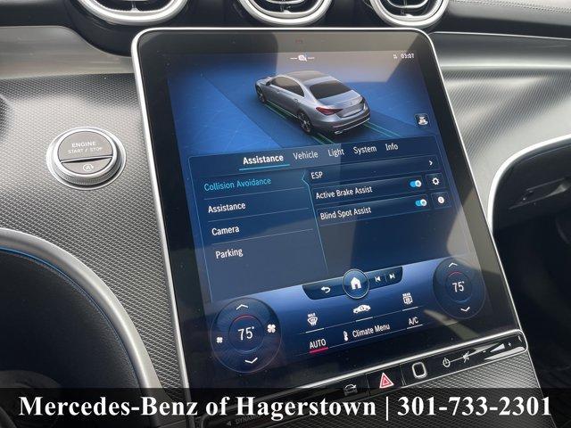used 2022 Mercedes-Benz C-Class car, priced at $34,988