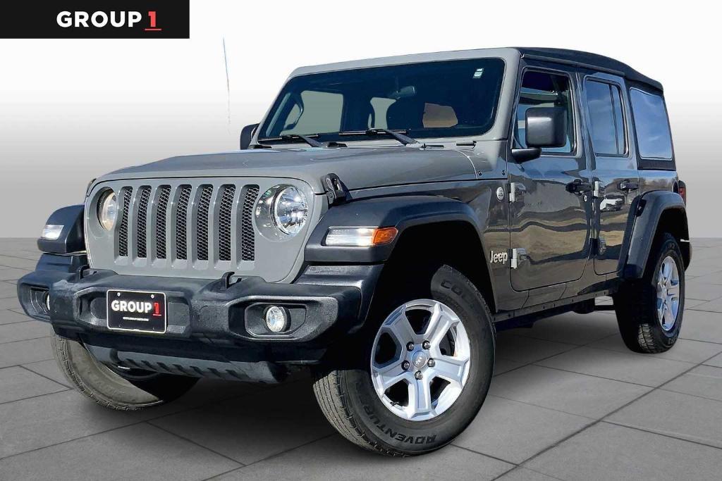 used 2020 Jeep Wrangler Unlimited car, priced at $23,632
