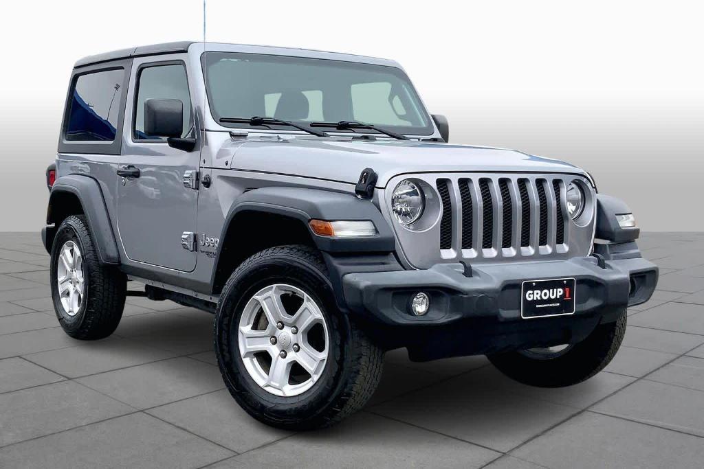 used 2020 Jeep Wrangler car, priced at $22,523