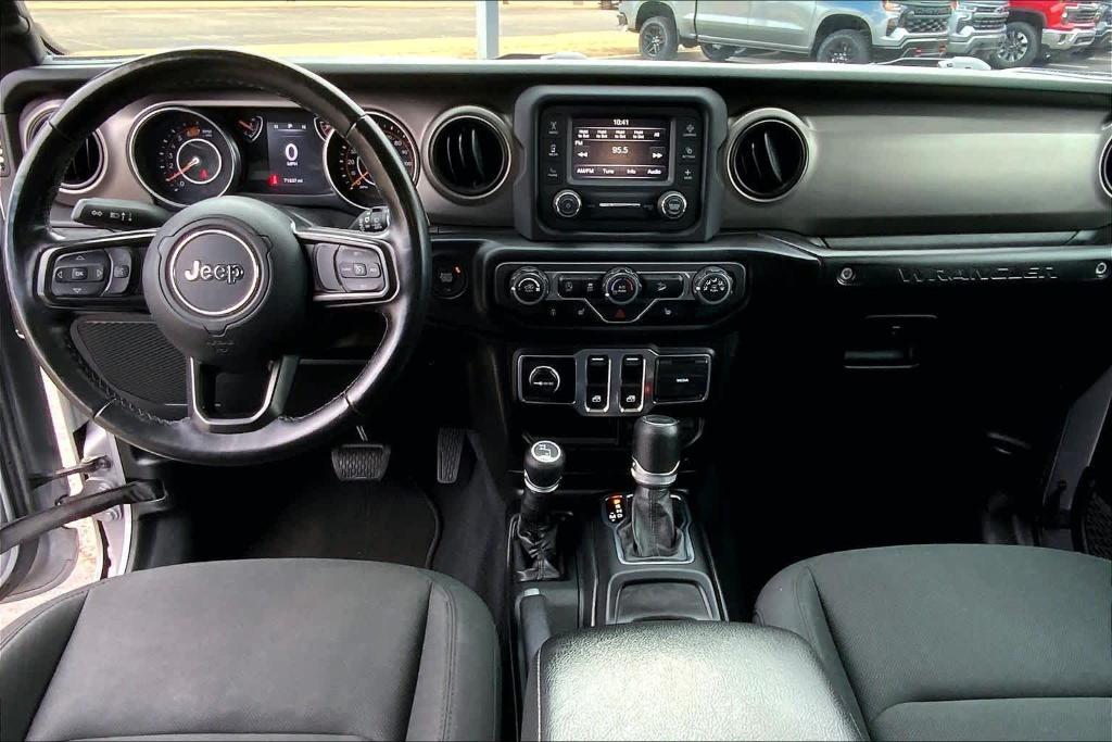 used 2020 Jeep Wrangler car, priced at $22,523