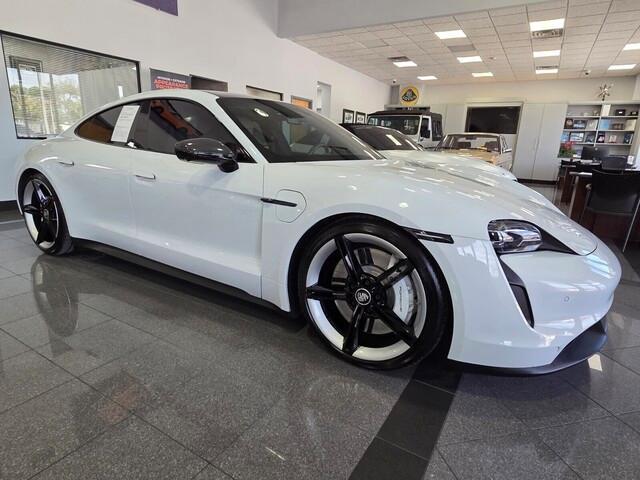 used 2021 Porsche Taycan car, priced at $48,999