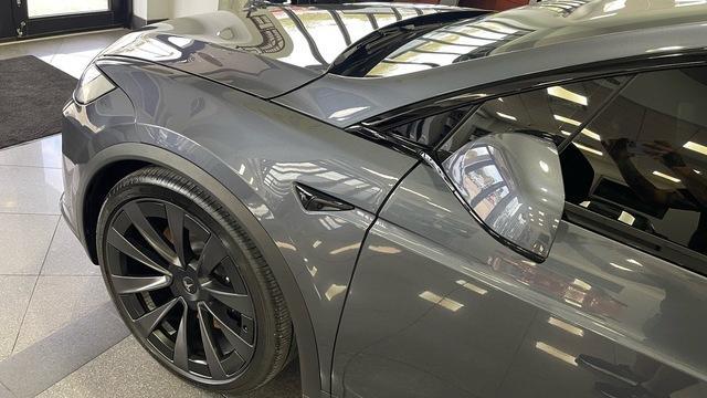 used 2022 Tesla Model X car, priced at $46,999