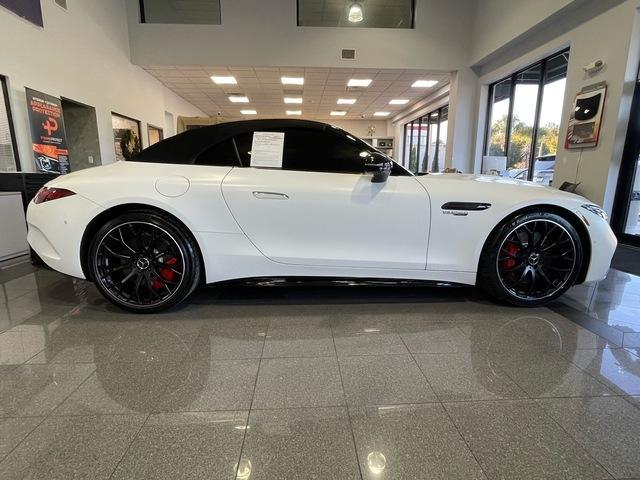 used 2022 Mercedes-Benz AMG SL 55 car, priced at $78,999