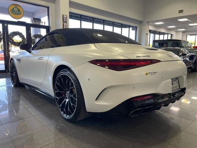 used 2022 Mercedes-Benz AMG SL 55 car, priced at $78,999