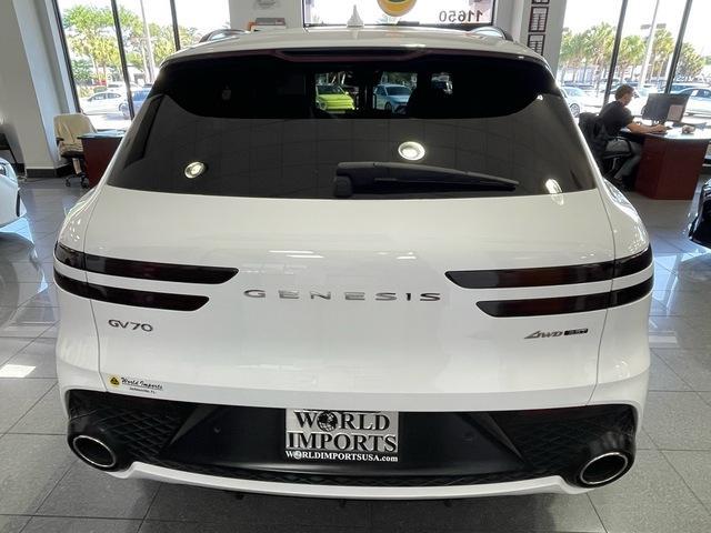 used 2024 Genesis GV70 car, priced at $39,999