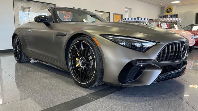 used 2022 Mercedes-Benz AMG SL 63 car, priced at $89,999