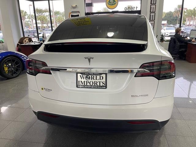 used 2021 Tesla Model X car, priced at $38,999