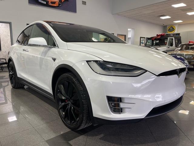 used 2021 Tesla Model X car, priced at $38,999