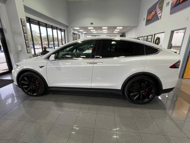 used 2021 Tesla Model X car, priced at $38,999