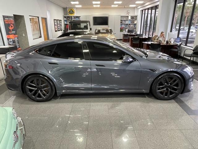 used 2021 Tesla Model S car, priced at $48,999