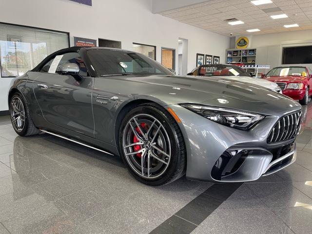used 2024 Mercedes-Benz AMG SL 55 car, priced at $98,999