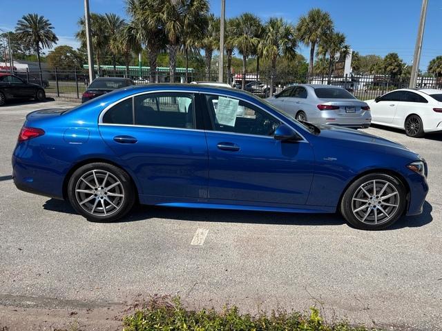 used 2023 Mercedes-Benz AMG C 43 car, priced at $39,999