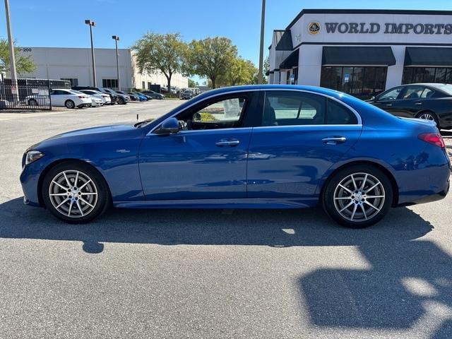 used 2023 Mercedes-Benz AMG C 43 car, priced at $39,999