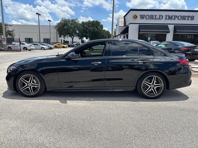 used 2024 Mercedes-Benz C-Class car, priced at $34,999