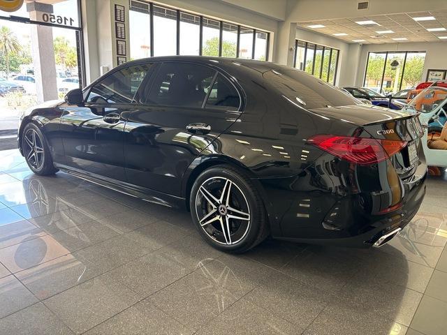 used 2024 Mercedes-Benz C-Class car, priced at $34,999