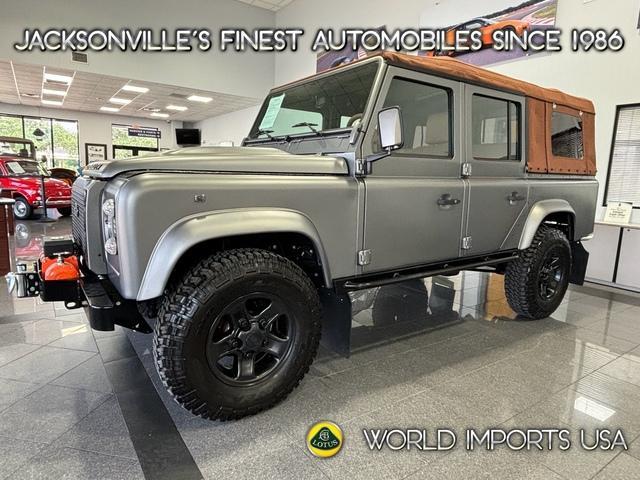 1997 Gray Land Rover Defender