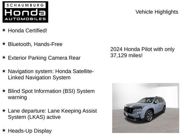 used 2024 Honda Pilot car, priced at $44,300