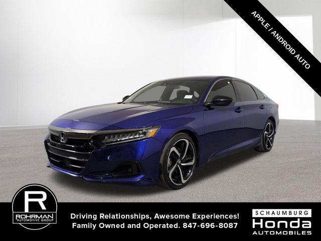 used 2021 Honda Accord car, priced at $21,900