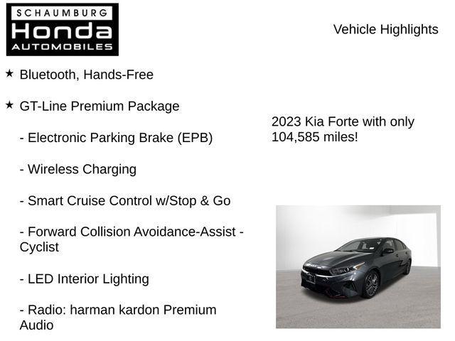 used 2023 Kia Forte car, priced at $17,000