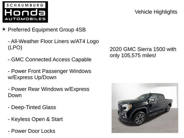 used 2020 GMC Sierra 1500 car, priced at $32,200