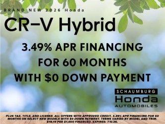 new 2026 Honda CR-V Hybrid car, priced at $41,868