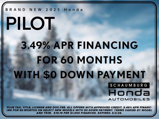 new 2025 Honda Pilot car, priced at $46,203