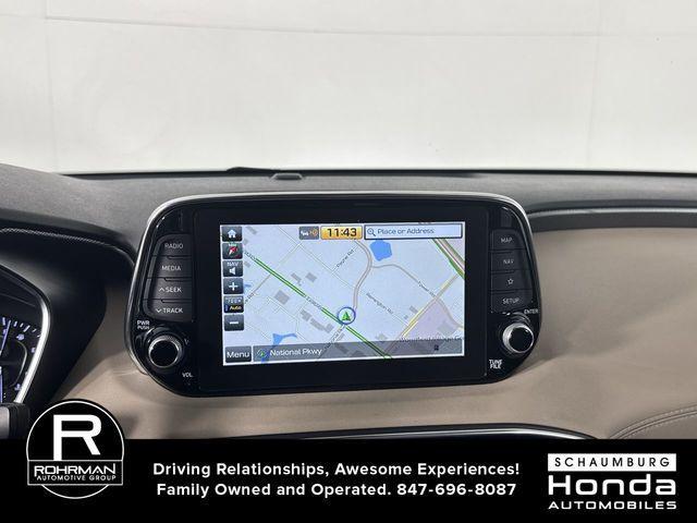 used 2020 Hyundai Santa Fe car, priced at $19,100