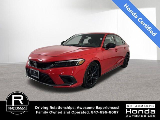 used 2024 Honda Civic car, priced at $24,300