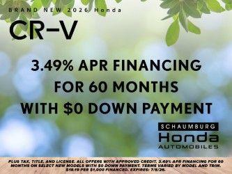 new 2026 Honda CR-V car, priced at $32,508