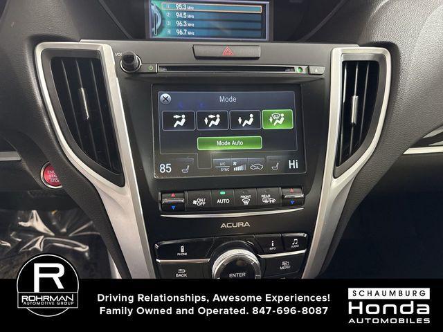 used 2016 Acura TLX car, priced at $14,000