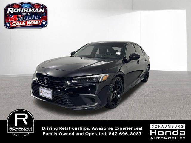 used 2024 Honda Civic car, priced at $24,300