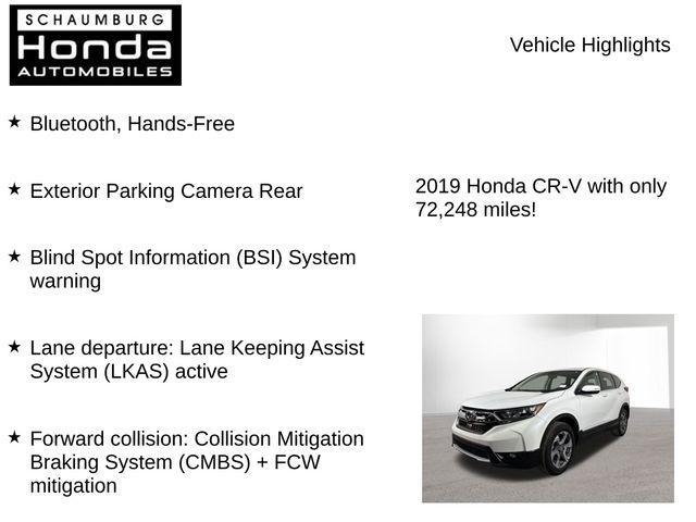 used 2019 Honda CR-V car, priced at $20,100