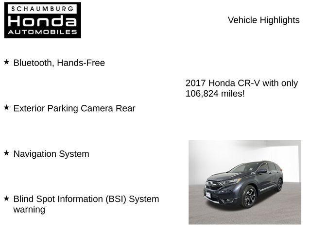used 2017 Honda CR-V car, priced at $17,700