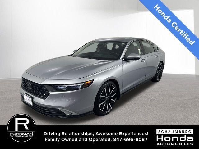 used 2023 Honda Accord Hybrid car, priced at $30,500