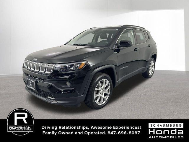 used 2022 Jeep Compass car, priced at $20,800