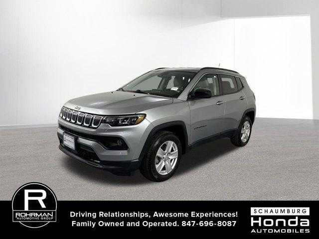 used 2022 Jeep Compass car, priced at $18,000