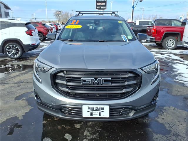 used 2021 GMC Terrain car, priced at $16,940