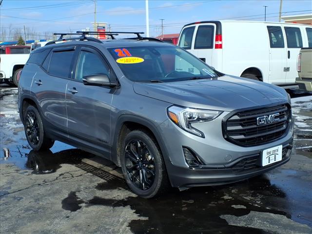 used 2021 GMC Terrain car, priced at $16,940