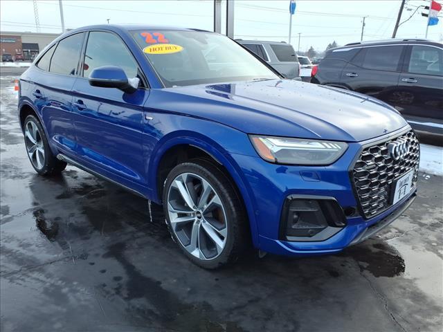 used 2022 Audi Q5 car, priced at $23,940