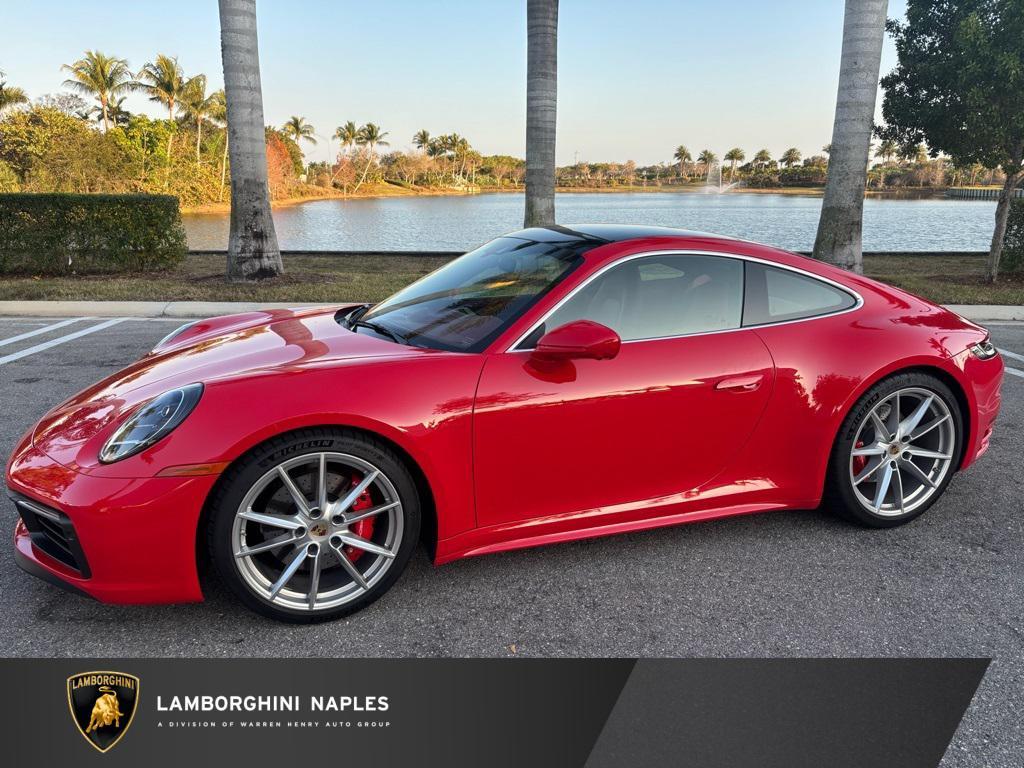 used 2023 Porsche 911 car, priced at $159,942