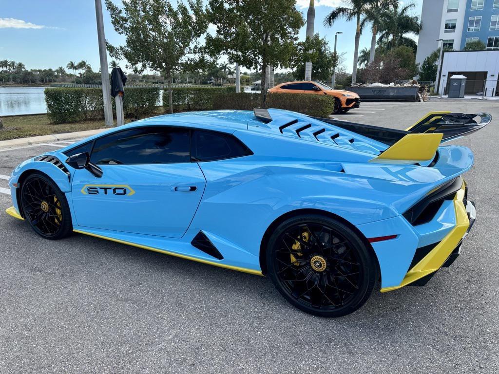 used 2023 Lamborghini Huracan STO car, priced at $424,919