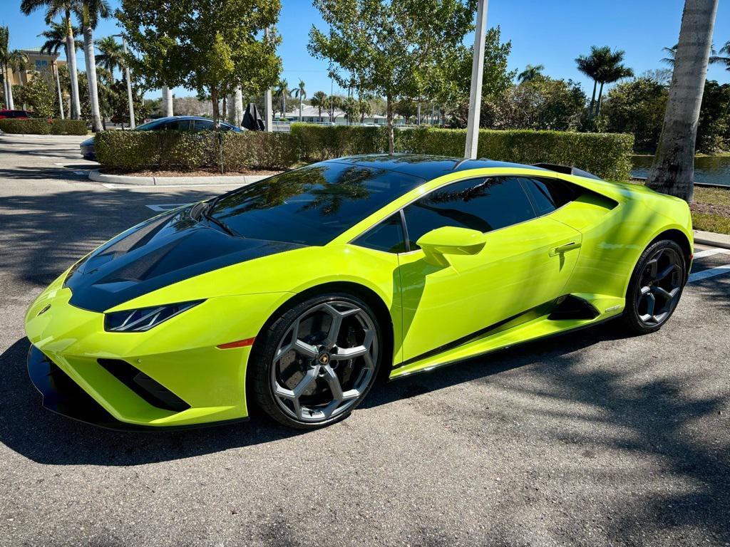 used 2022 Lamborghini Huracan EVO car, priced at $294,977